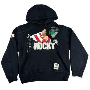 SOLD***Vintage Y2K Marc Ecko Cut X Sew Rocky Italian Stallion Hoodie Pullover